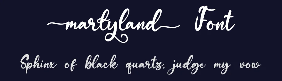 Marlyland Font by qwrtype — Script Handwritten Font — thumbnail 2