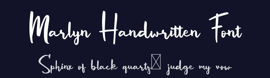 Marlyn Handwritten Font by craftsupplyco — Script Handwritten Font — thumbnail 2
