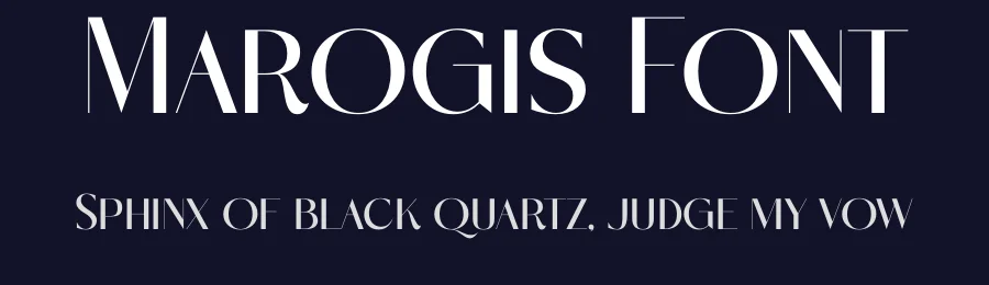 Marogis Font by timelesstype.co — Sans Serif Font — thumbnail 2