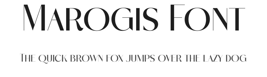 Marogis Font by timelesstype.co — Sans Serif Font