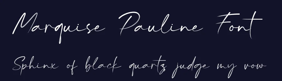 Marquise Pauline Font by UICreative — Script Handwritten Font — thumbnail 2