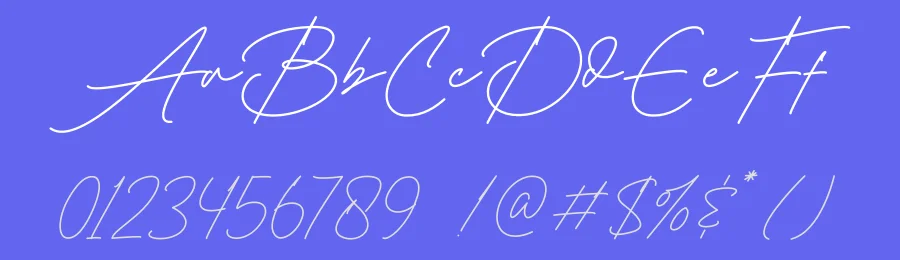 Marriage Night Font by Rantautype — Script Handwritten Font — thumbnail 3