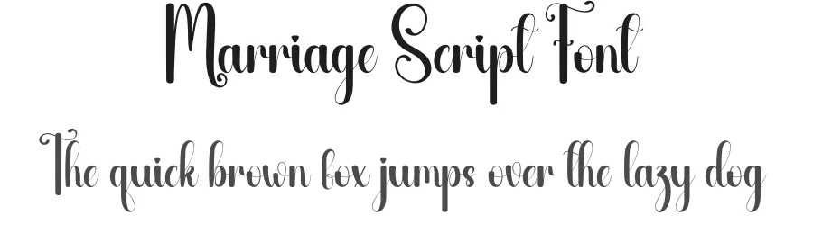 Marriage Script Font by andikastudio — Script Handwritten Font