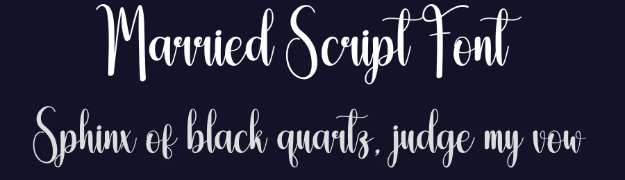Married Script Font by creativeletter — Script Handwritten Font — thumbnail 2