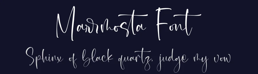 Marrmosta Font by perspectype — Script Handwritten Font — thumbnail 2