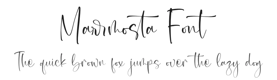 Marrmosta Font by perspectype — Script Handwritten Font