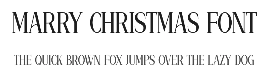 Marry Christmas Font by Letterayu — Script Handwritten Font