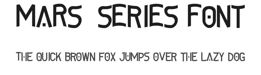 Mars Series Font by edricstudio — Display Font
