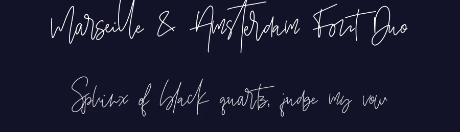 Marseille & Amsterdam Font Duo by Silver Stag — Serif Font — thumbnail 2