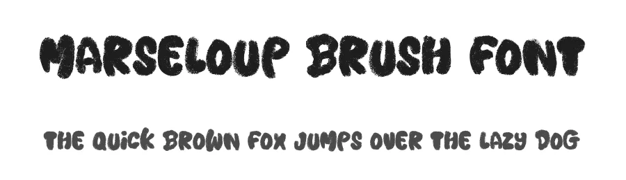 Marseloup Brush Font by Dhabee — Script Handwritten Font