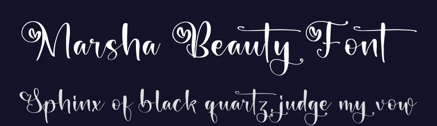 Marsha Beauty Font by letterfabric — Script Handwritten Font — thumbnail 2