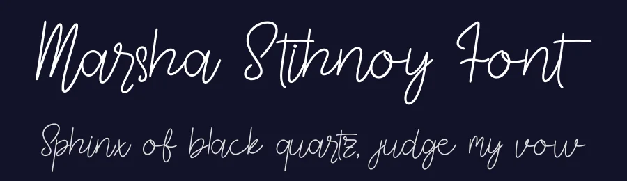 Marsha Stihnoy Font by Javanicestudio — Script Handwritten Font — thumbnail 2