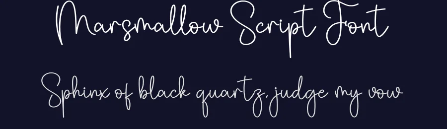 Marsmallow Script Font by creativeletter — Script Handwritten Font — thumbnail 2