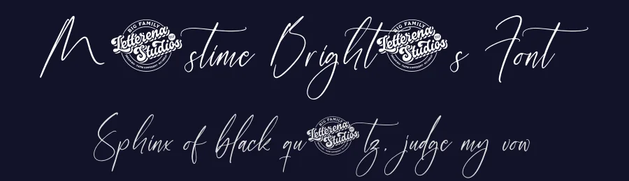 Marstime Brighters Font by letterenastudios — Script Handwritten Font — thumbnail 2