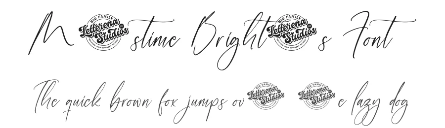 Marstime Brighters Font by letterenastudios — Script Handwritten Font