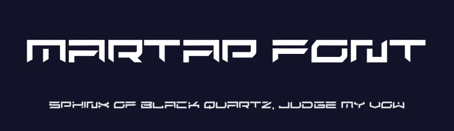 Martap Font by hayoyuka8 — Display Font — thumbnail 2