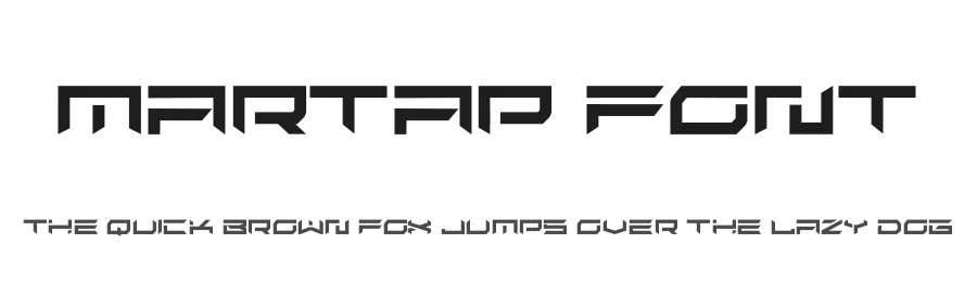 Martap Font by hayoyuka8 — Display Font