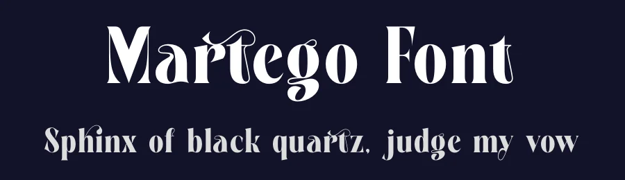 Martego Font by timelesstype.co — Display Font — thumbnail 2