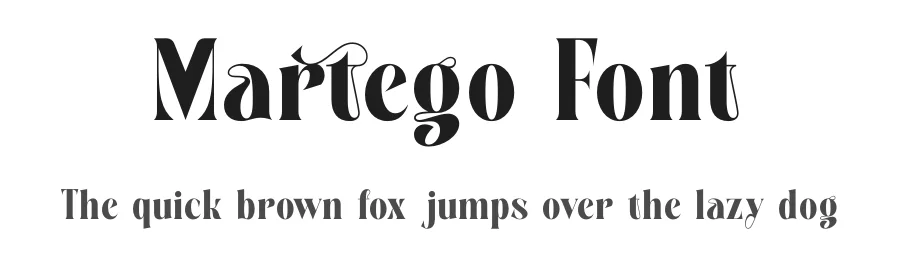Martego Font by timelesstype.co — Display Font