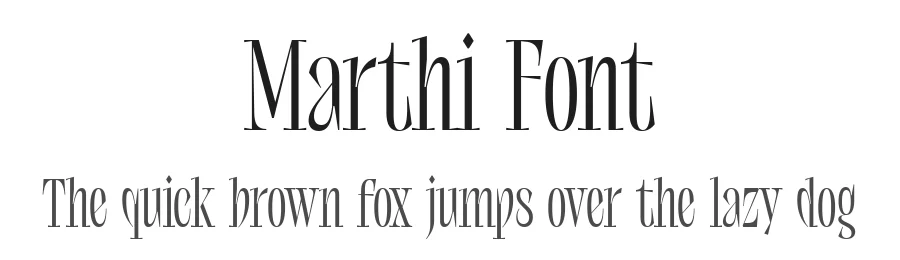 Marthi Font by genetypeco — Display Font
