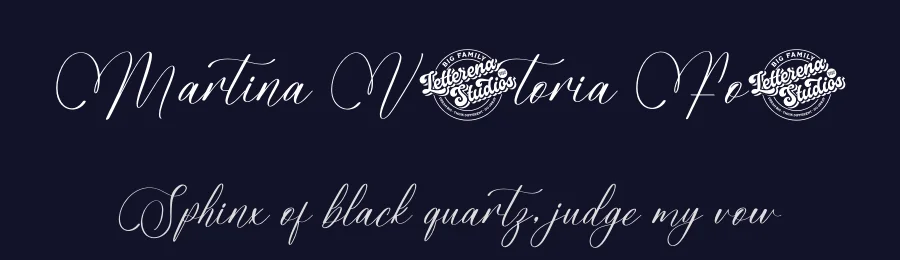 Martina Vittoria Font by letterenastudios — Script Handwritten Font — thumbnail 2