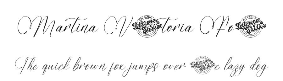 Martina Vittoria Font by letterenastudios — Script Handwritten Font