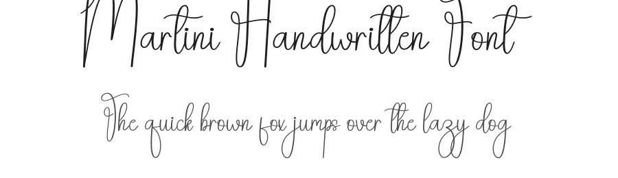 Martini Handwritten Font by andikastudio — Script Handwritten Font