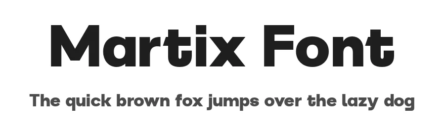 Martix Font by Megatype — Sans Serif Font