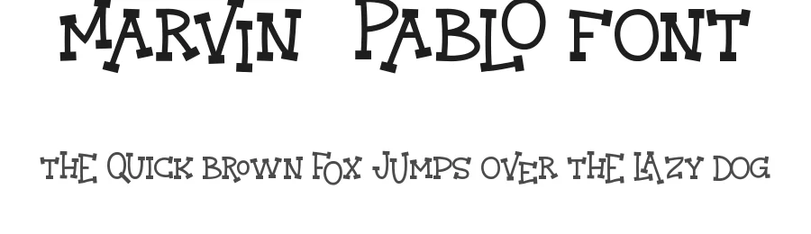 Marvin Pablo Font by noahtype — Display Font
