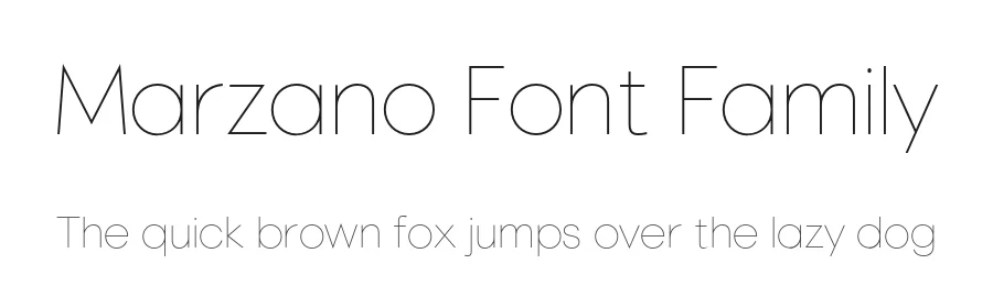 Marzano Font Family by FontMesa — Sans Serif Font
