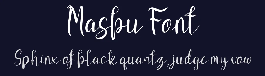 Masbu Font by khalwastudio — Script Handwritten Font — thumbnail 2