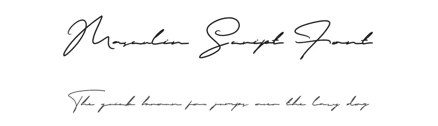 Masculin Script Font by Graphicfresh — Script Handwritten Font