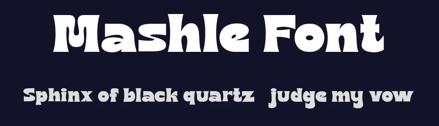 Mashle Font by Fontliner — Display Font — thumbnail 2