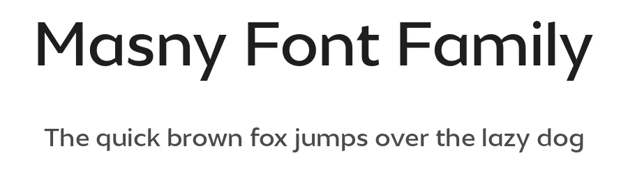 Masny Font Family by Tour De Force — Sans Serif Font