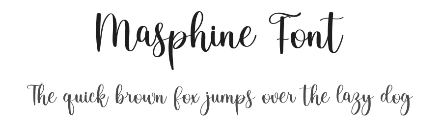 Masphine Font by inermediaSTUDIO — Script Handwritten Font