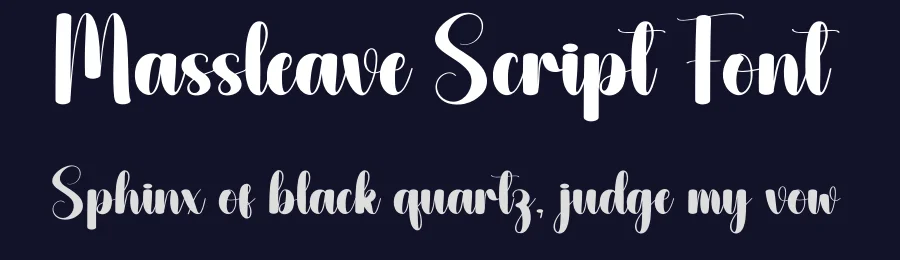 Massleave Script Font by andikastudio — Script Handwritten Font — thumbnail 2