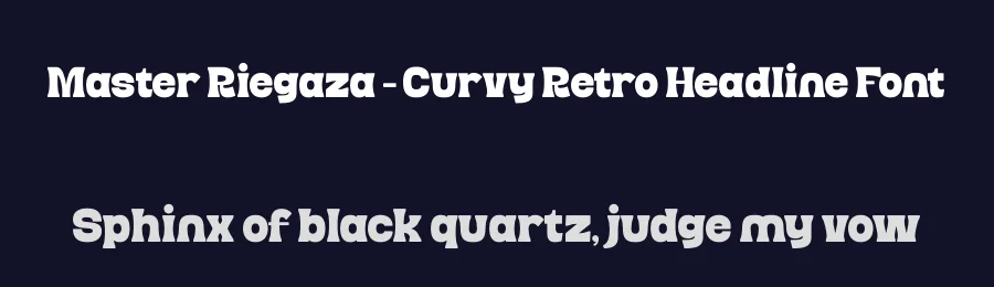 Master Riegaza – Curvy Retro Headline Font by timelesstype.co — Serif Font — thumbnail 2