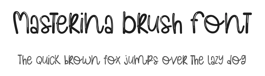 Masterina Brush Font by No Feelings Studio — Decorative Font