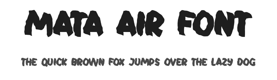 Mata Air Font by nihstudio — Script Handwritten Font