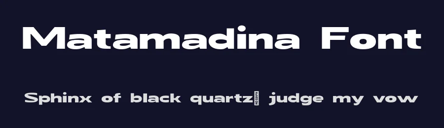Matamadina Font by ibracreative — Sans Serif Font — thumbnail 2