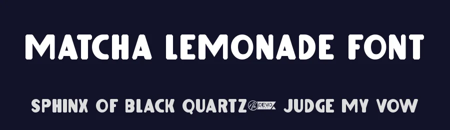 Matcha Lemonade Font by nihstudio — Display Font — thumbnail 2