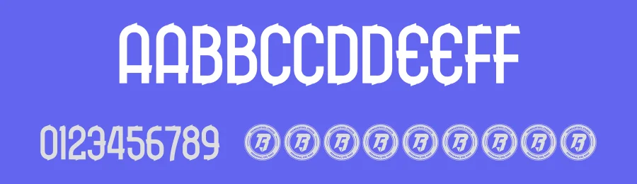 Matchday | Jersey Font by Studio TRQ — Display Font — thumbnail 3