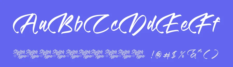 Matchengis – Brush Handwritten Font by stylishtype.co — Script Handwritten Font — thumbnail 3