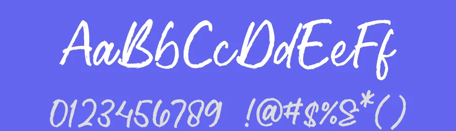 Matching Font by letterfabric — Script Handwritten Font — thumbnail 3