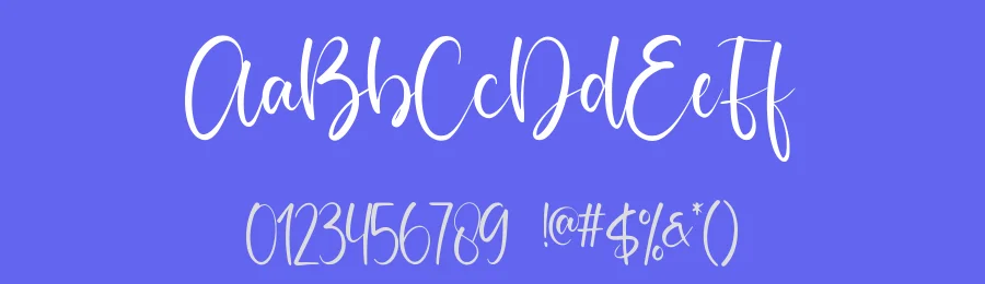 Mathelica Font by qwrtype — Script Handwritten Font — thumbnail 3