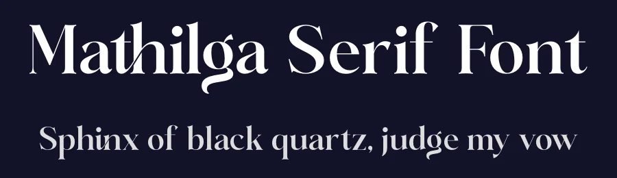 Mathilga Serif Font by Storytype — Serif Font — thumbnail 2