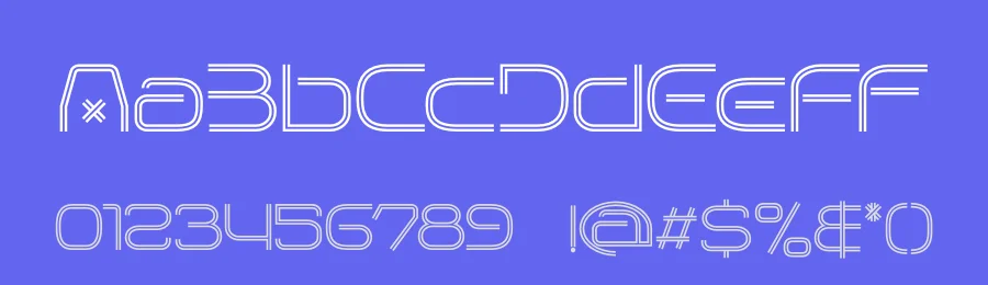 Matrix Pulse Futuristic Font by PutraCetol Studio — Display Font — thumbnail 3