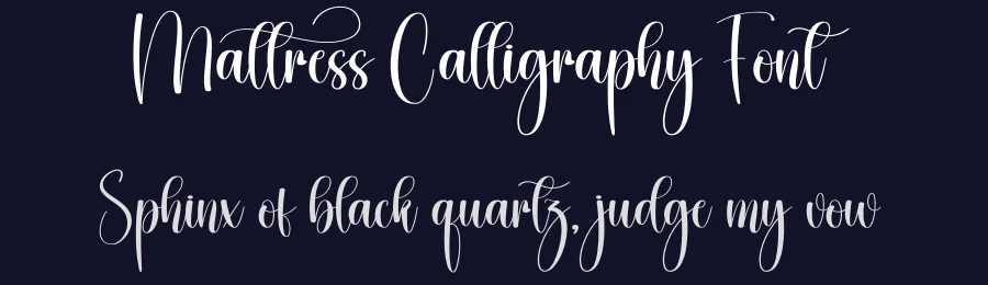 Mattress Calligraphy Font by creativeletter — Script Handwritten Font — thumbnail 2