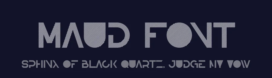 Maud Font by vpcreativeshop — Display Font — thumbnail 2