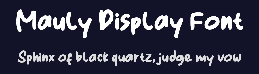 Mauly Display Font by vaiminit — Script Handwritten Font — thumbnail 2